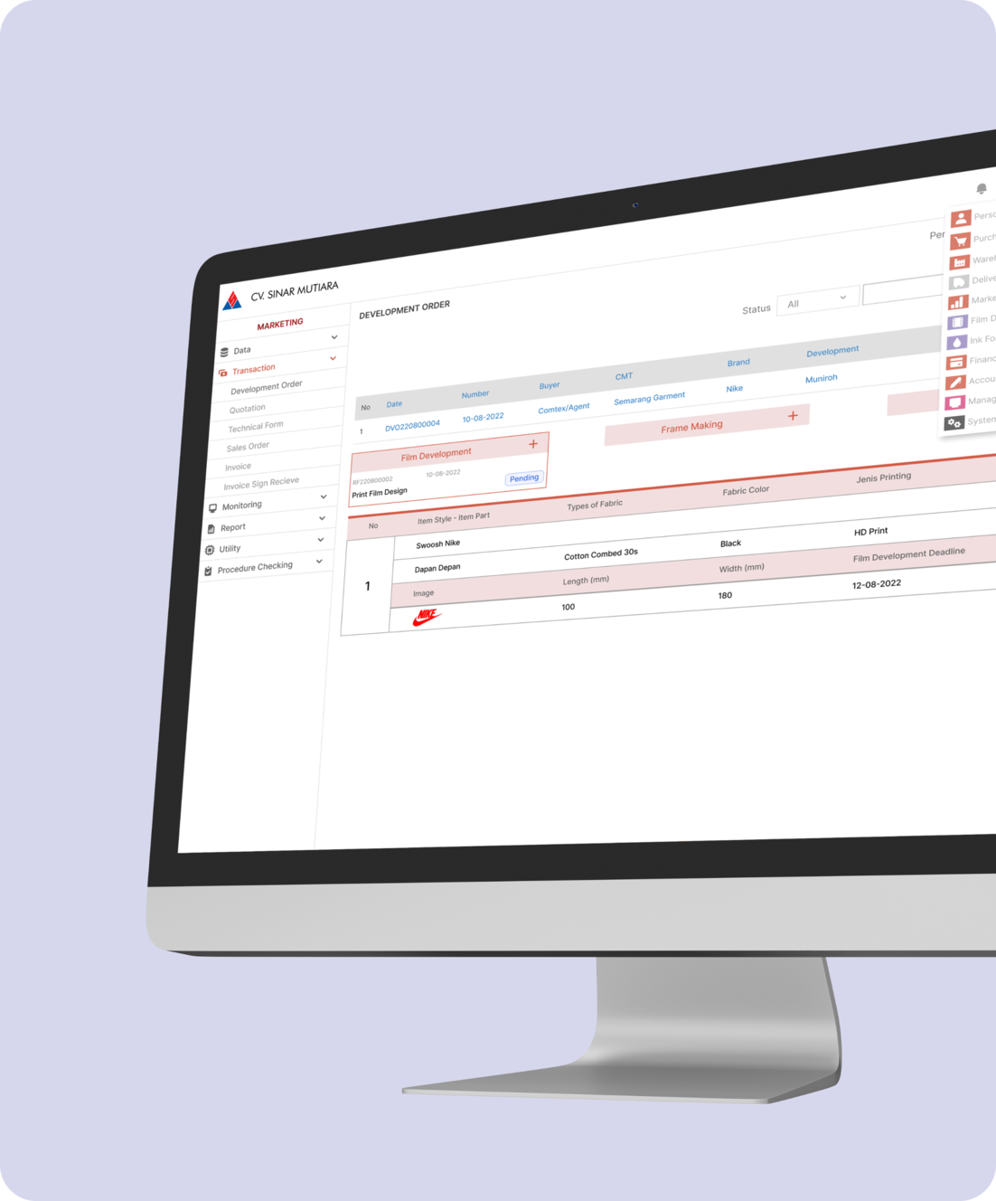 sinar mutiara web erp